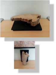 SUD AM�RICA  2021   32�   24X13X10 cm.